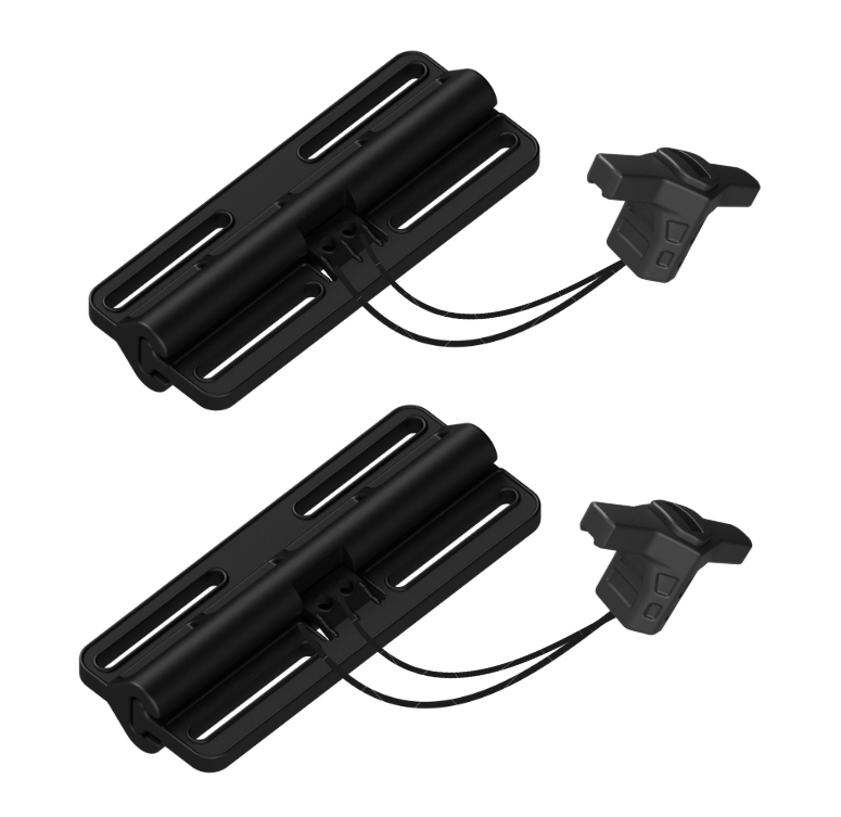 Набір система швидкого скидання боковий 80 мм з кінцевиком (комплект 2 шт)