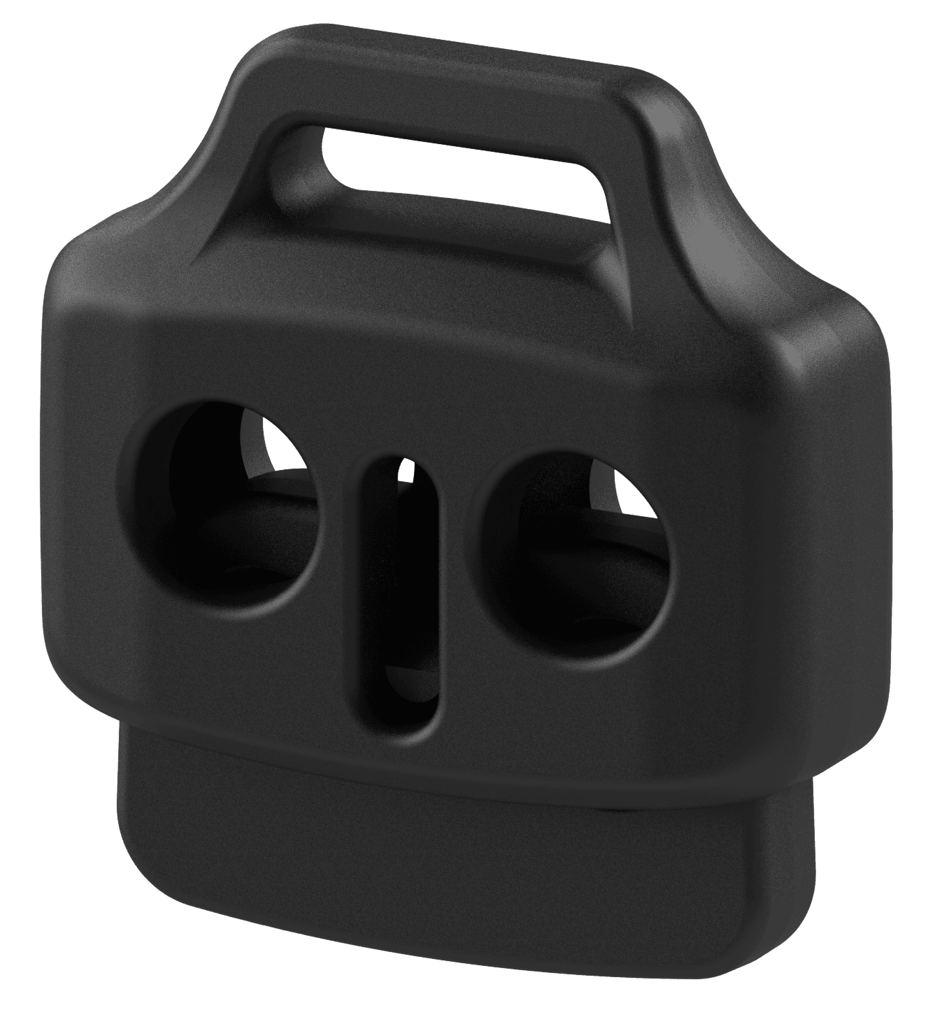 Фіксатор шнура з двома отворами