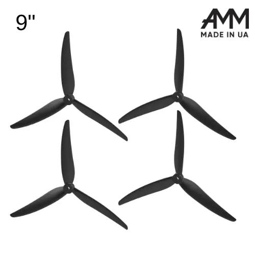 Пропелери 9х4,5х3 (Карбононаповнені)