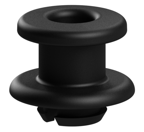 Пластикова заклепка для фіксації застібки-пряжки