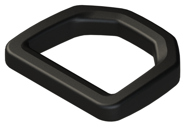 Півкільце (D-подібне кільце) 25 мм