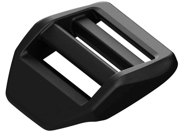 Пряжка-регулятор трищілинна 25 мм